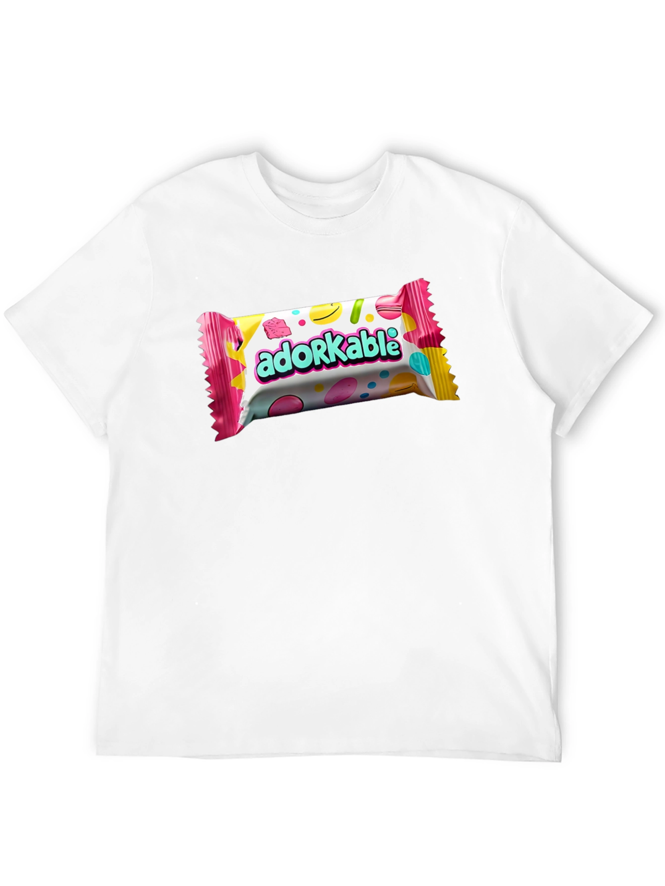 Adorkable Candy Bar Graphic T-Shirt