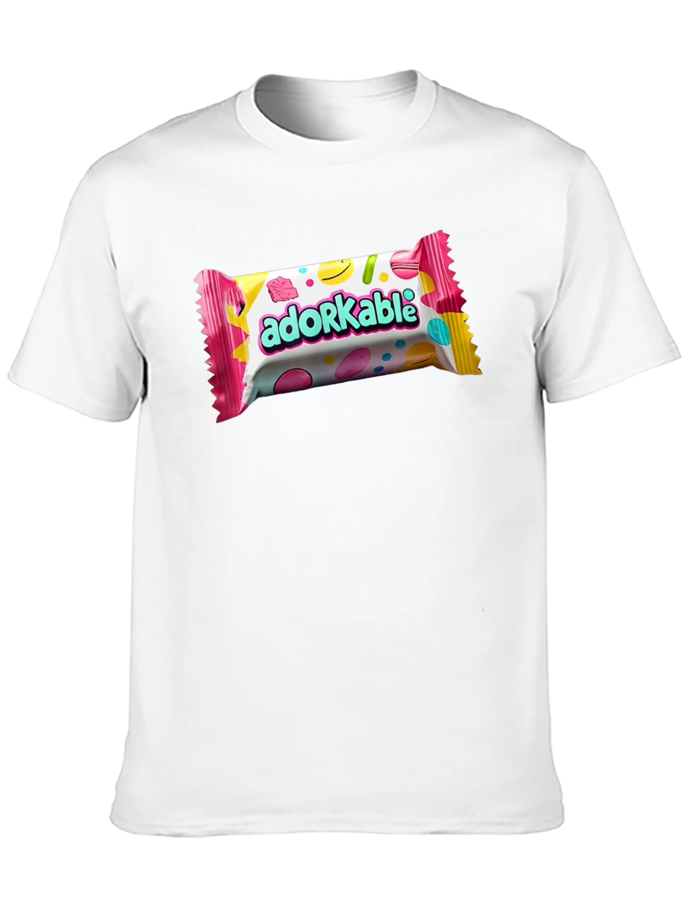 Adorkable Candy Bar Graphic T-Shirt