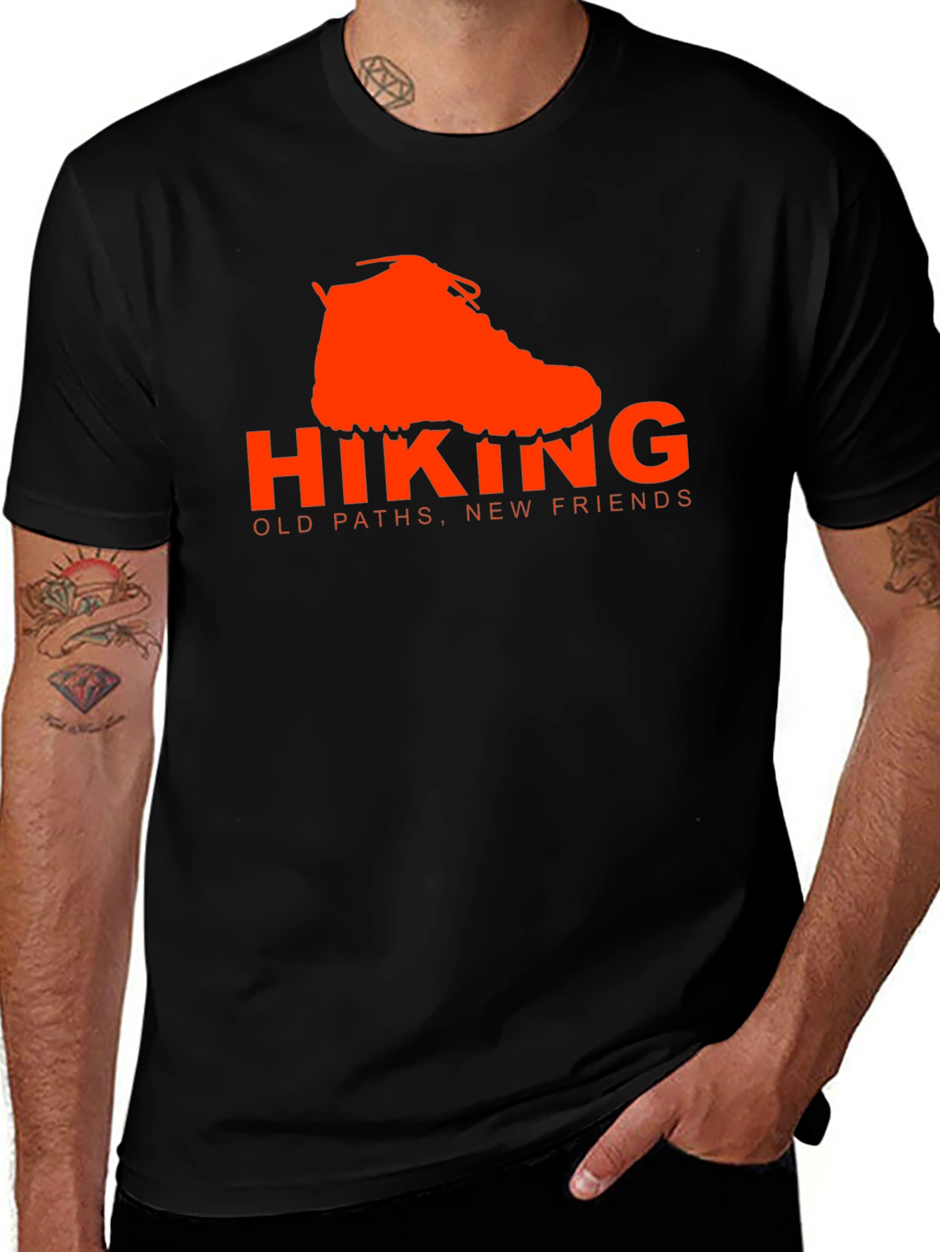 Hiking Adventure Tee - Old Paths New Friends