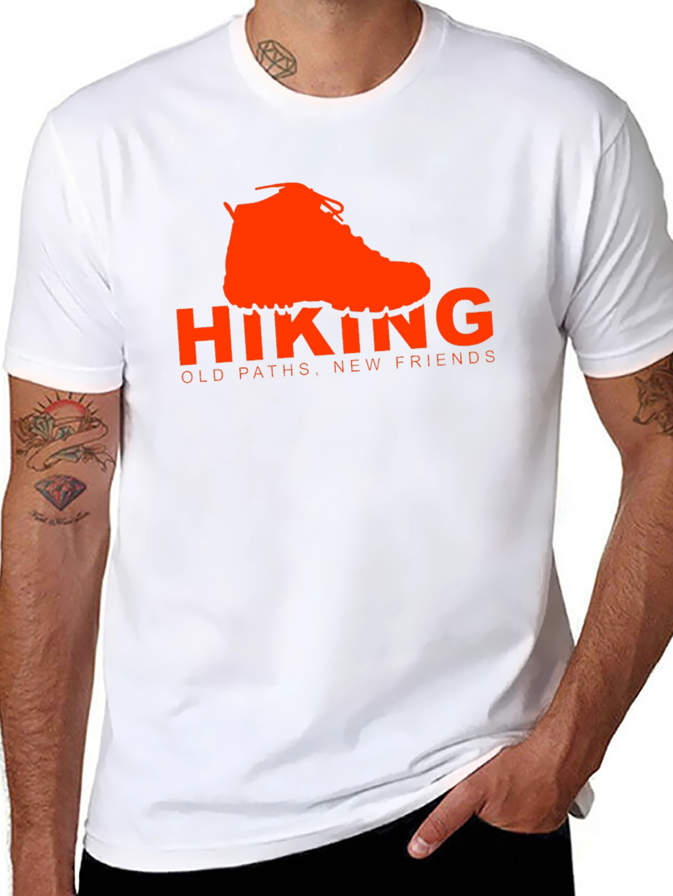 Hiking Adventure Tee - Old Paths New Friends