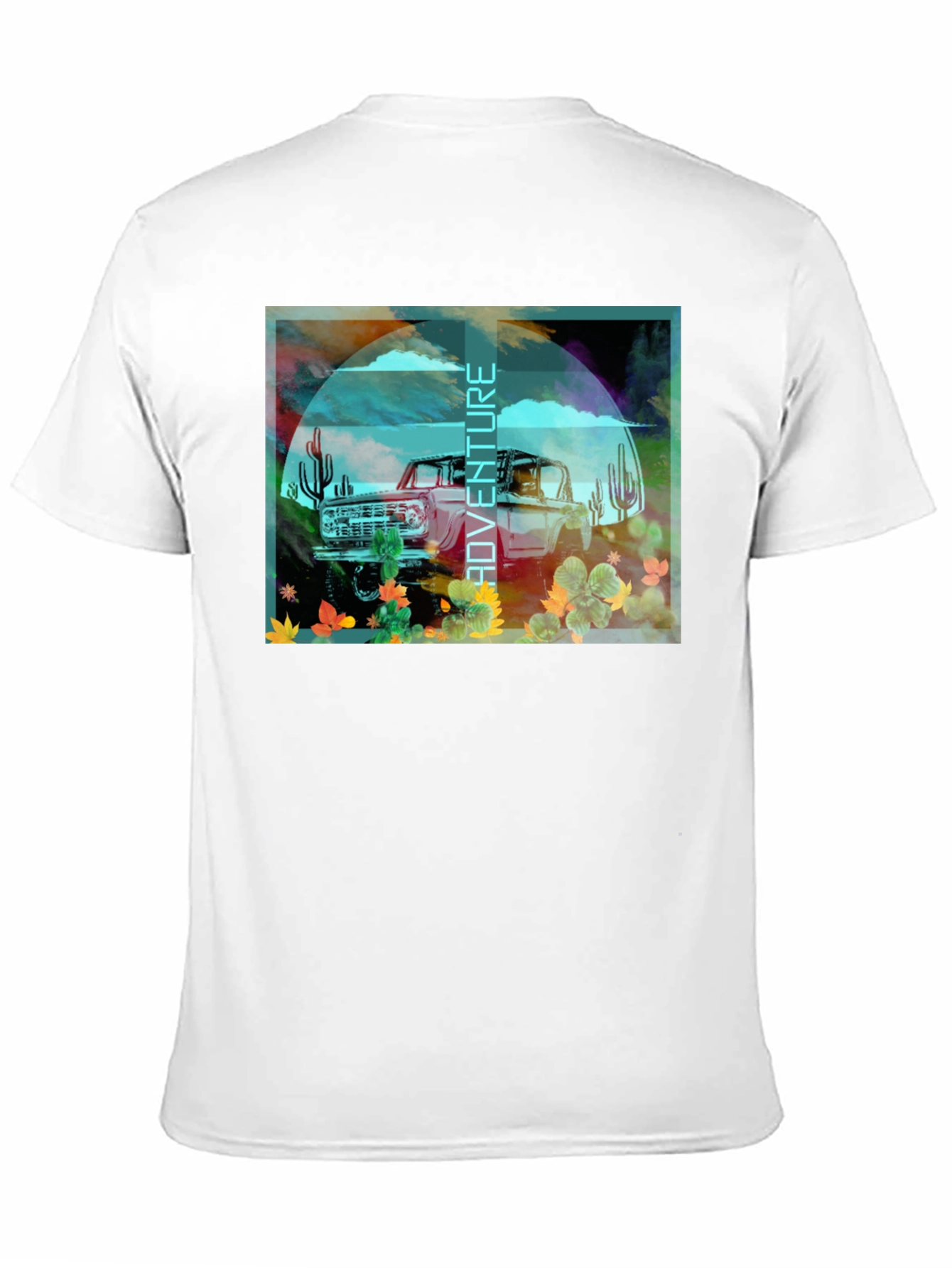 Adventure Graphic T-Shirt - Desert Bronco Design