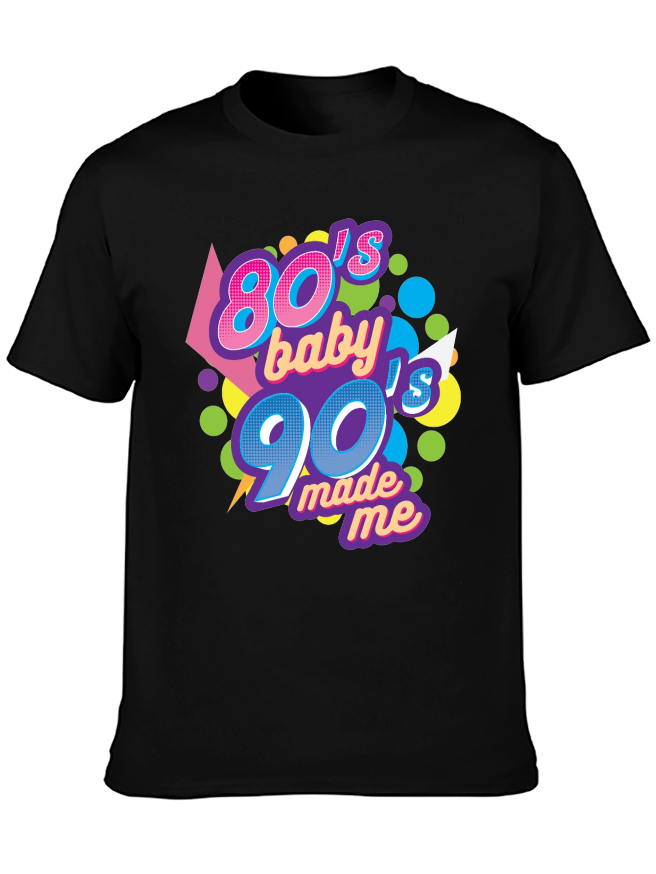 80s Baby 90s Made Me Graphic Tee