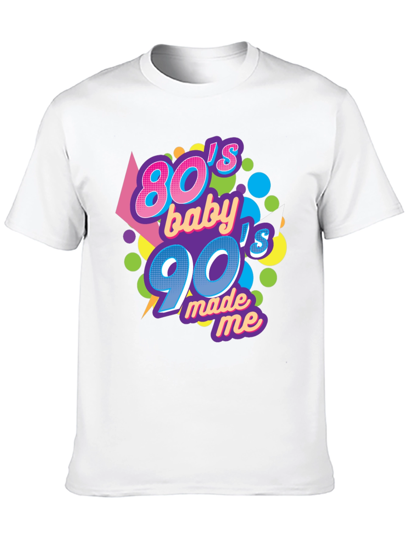 80s Baby 90s Made Me Graphic Tee