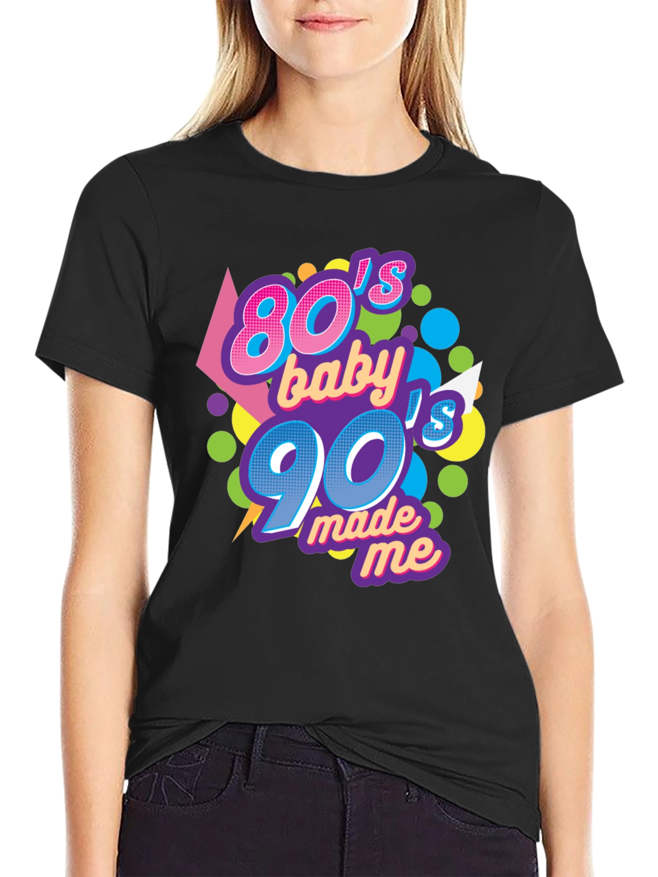 80s Baby 90s Made Me Graphic Tee