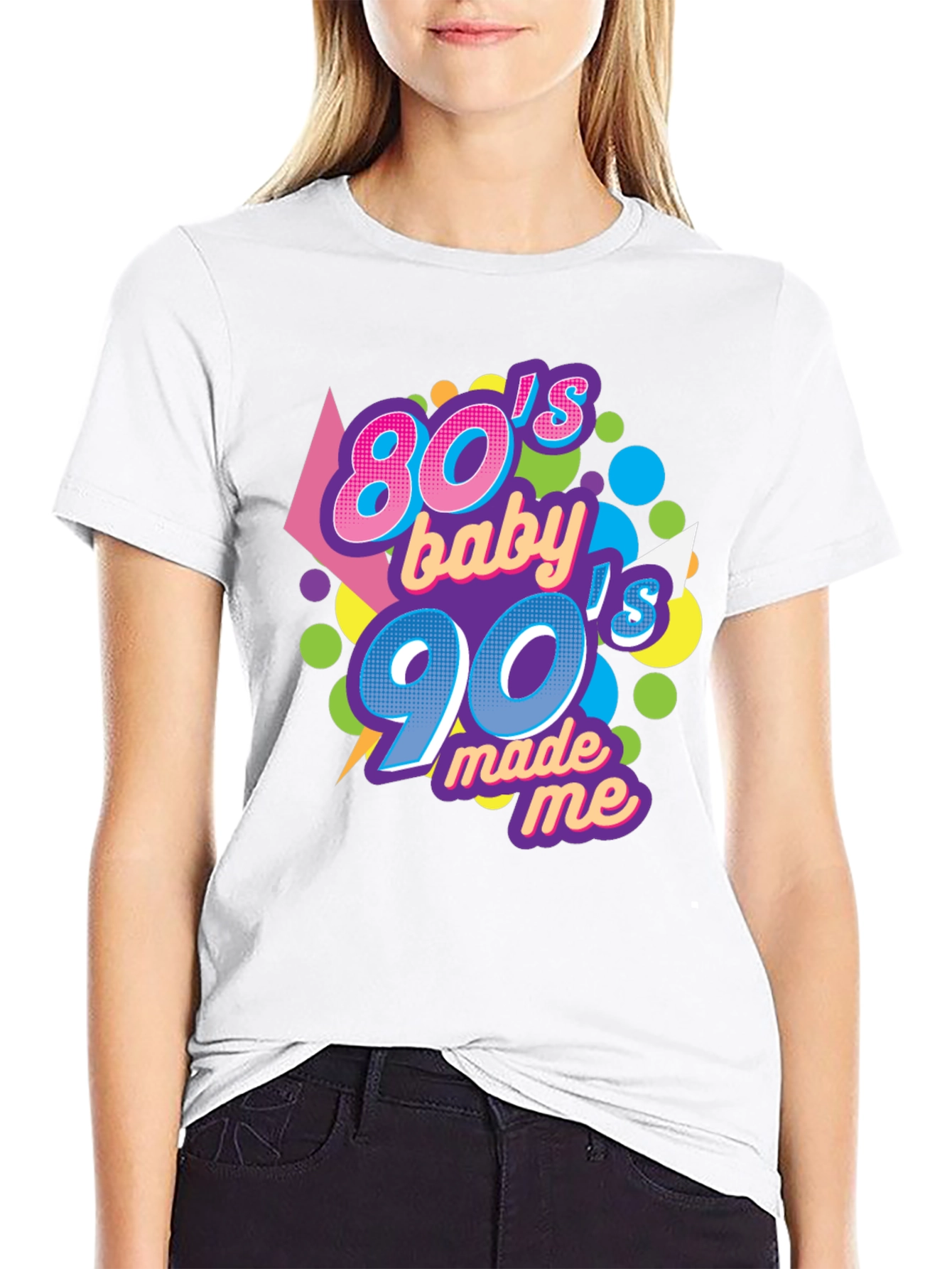 80s Baby 90s Made Me Graphic Tee