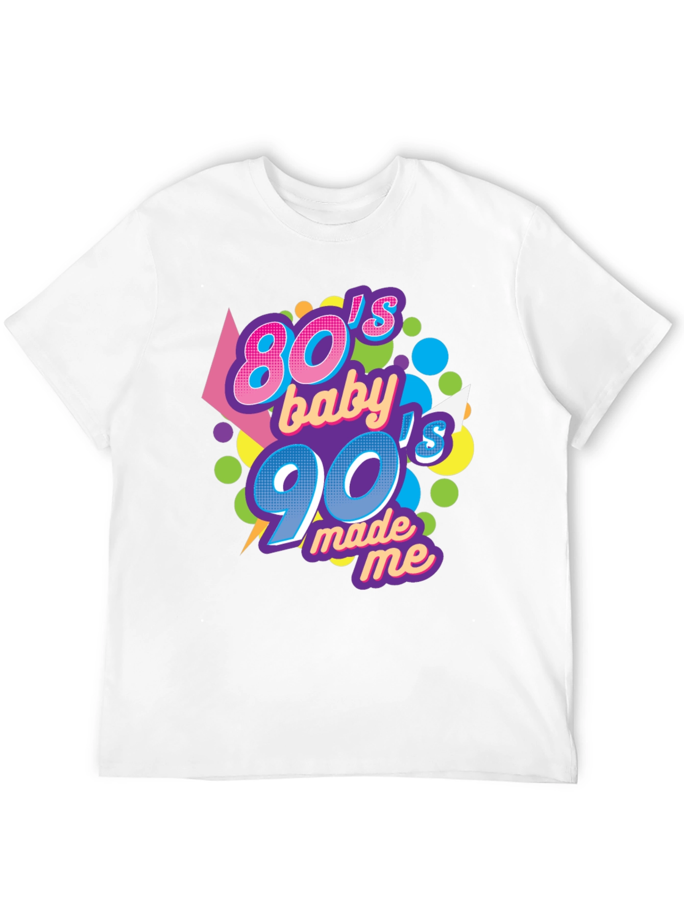 80s Baby 90s Made Me Graphic Tee
