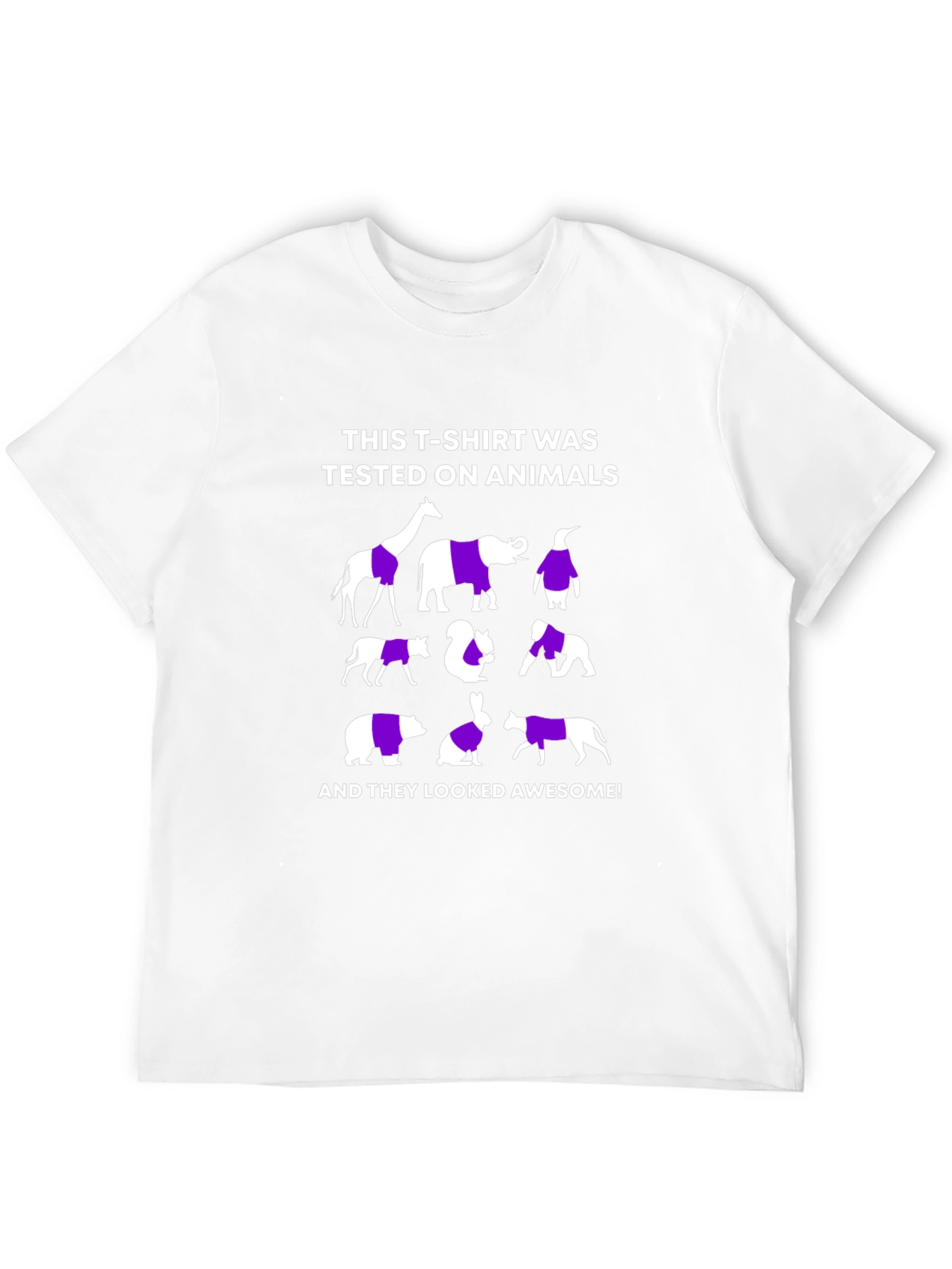 Animal Tested T-Shirt - Look Awesome!