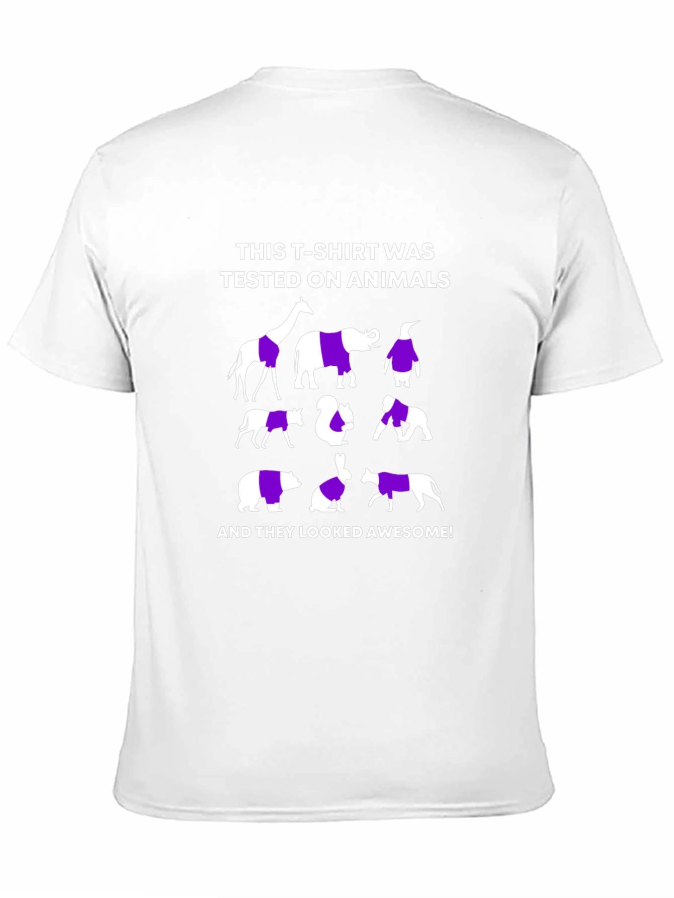 Animal Tested T-Shirt - Look Awesome!