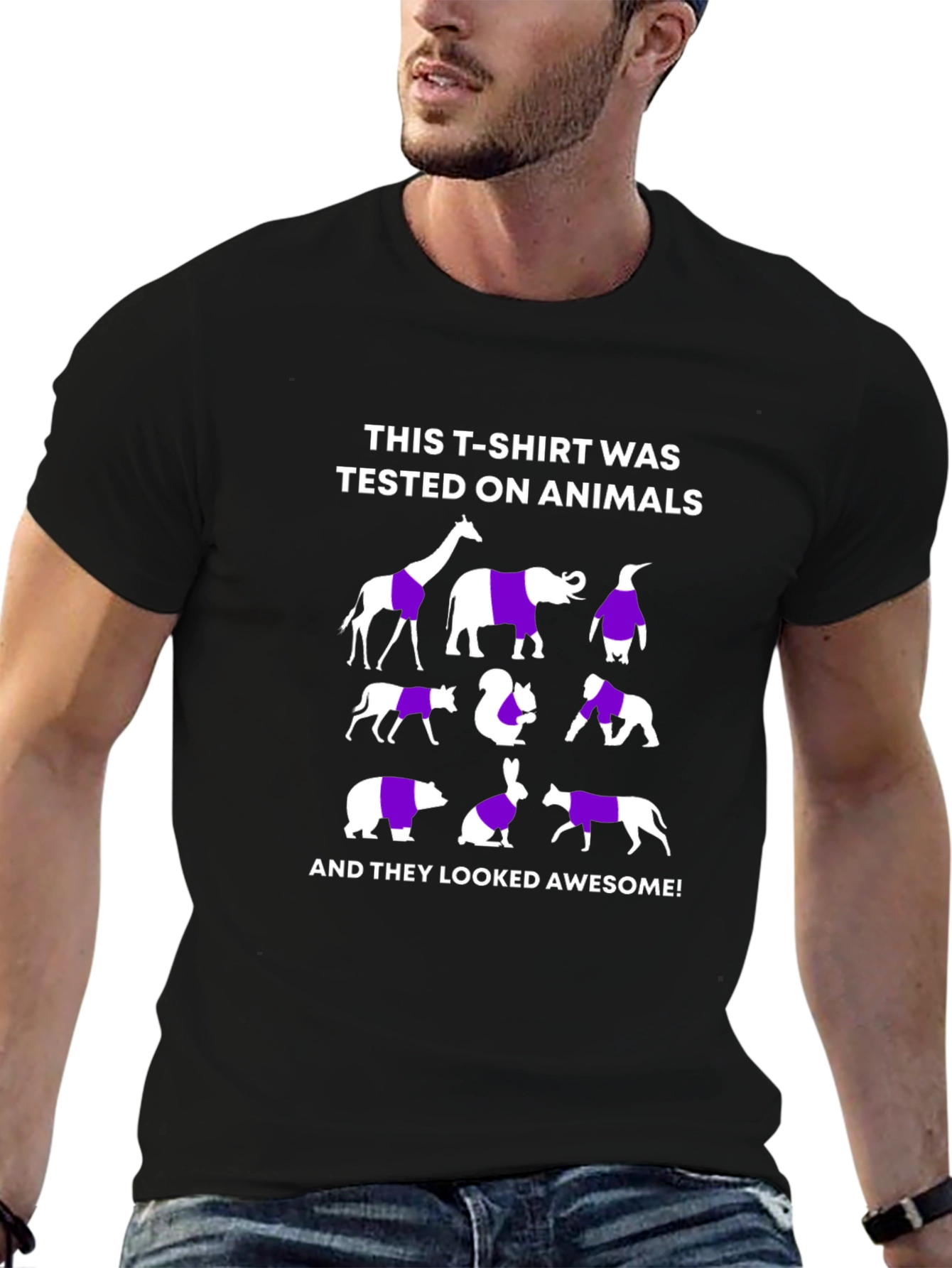 Animal Tested T-Shirt - Look Awesome!