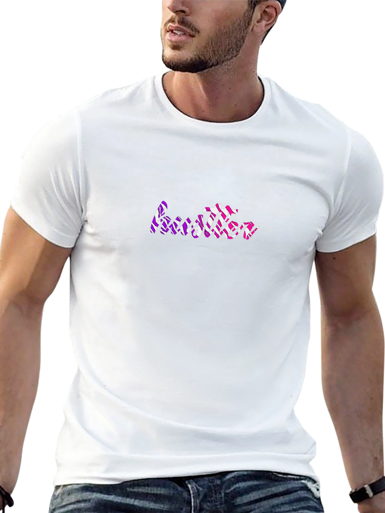 Hustler Graphic Print Black T-Shirt