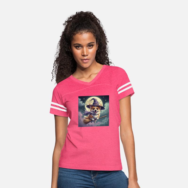 A Magical Night Ride – Corgi Witch