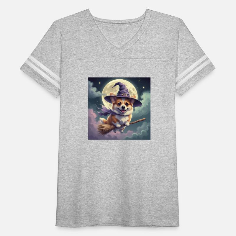 A Magical Night Ride – Corgi Witch