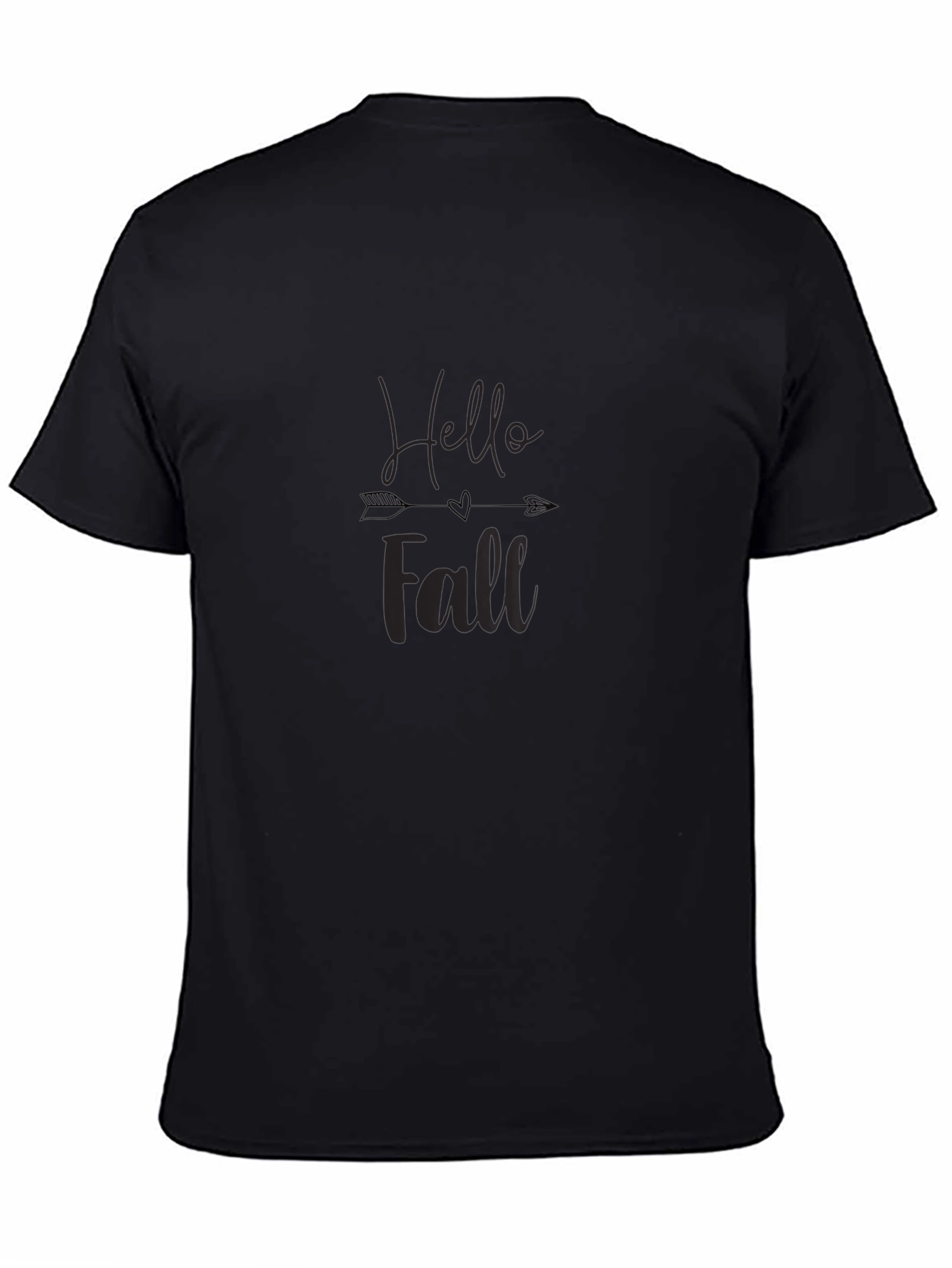 Hello Fall Graphic Tee - Stylish Autumn Apparel