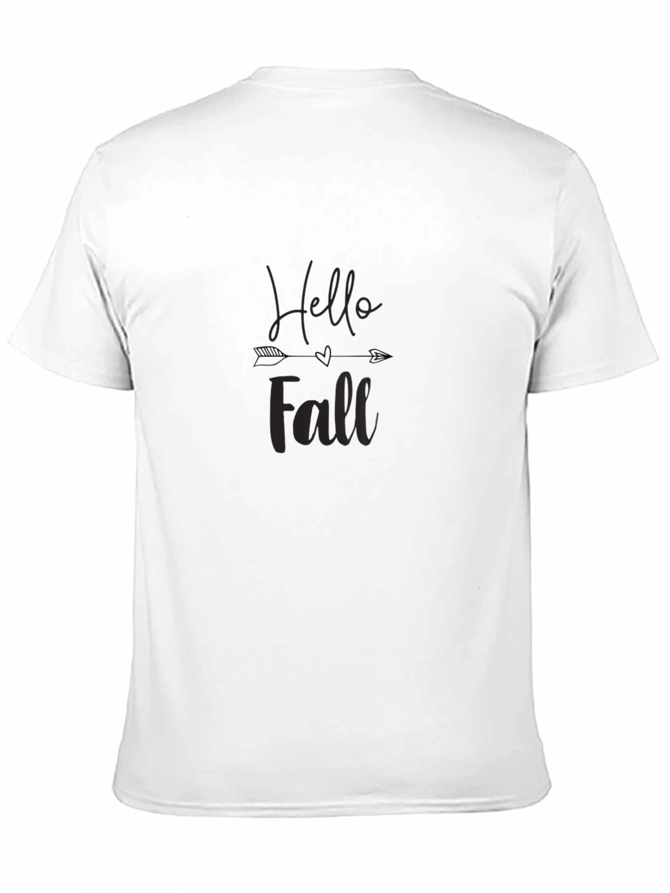Hello Fall Graphic Tee - Stylish Autumn Apparel