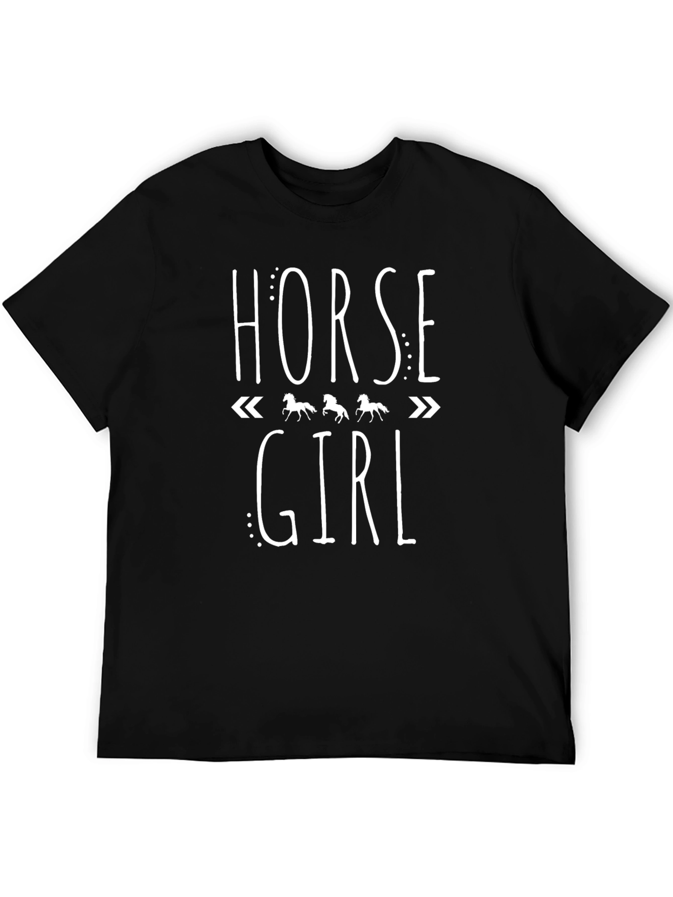 Horse Girl Graphic Tee - Equestrian Lover T-Shirt