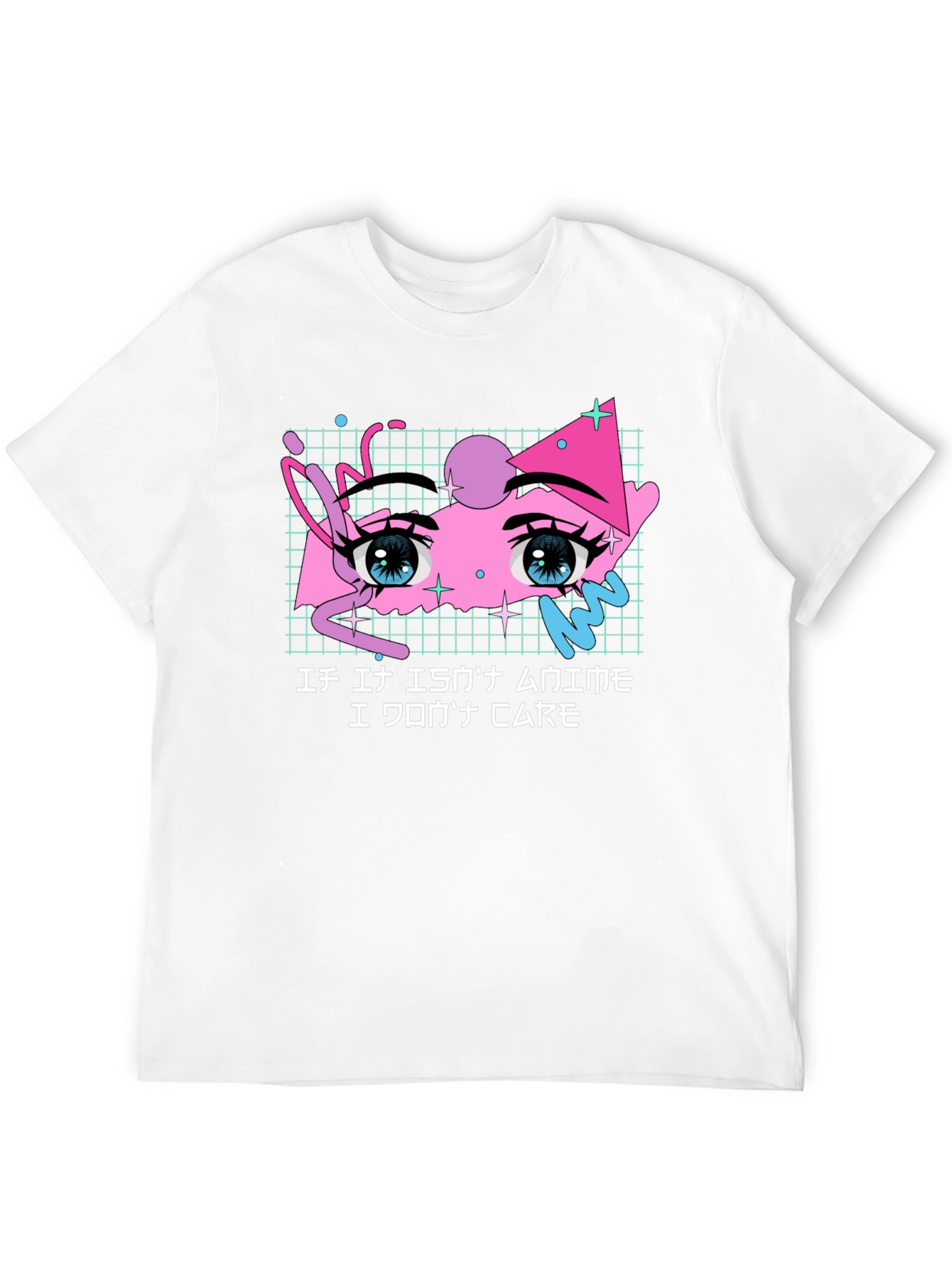Anime Eyes T-Shirt - I Dont Care