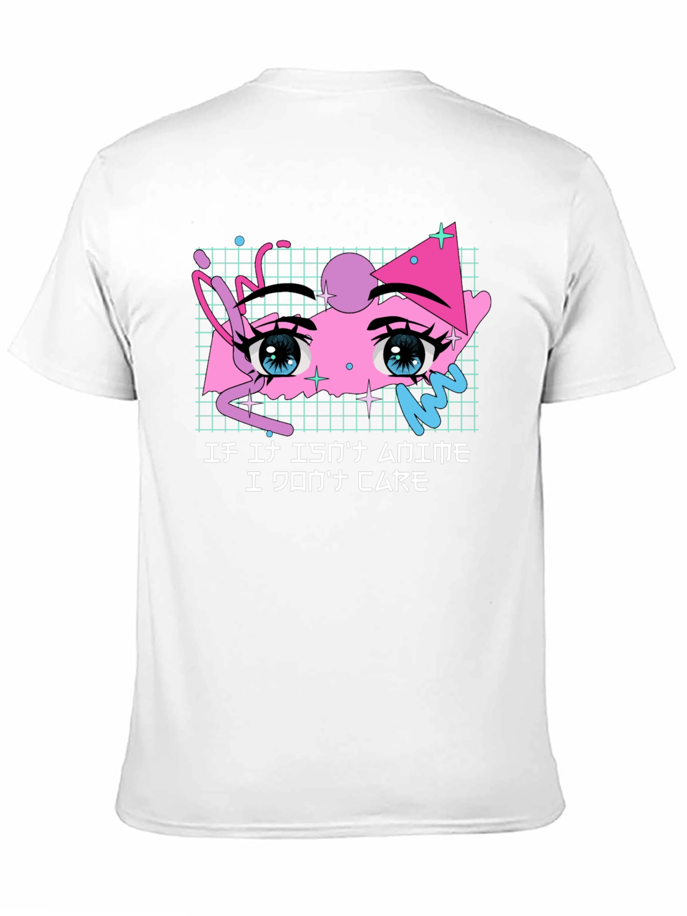 Anime Eyes T-Shirt - I Dont Care