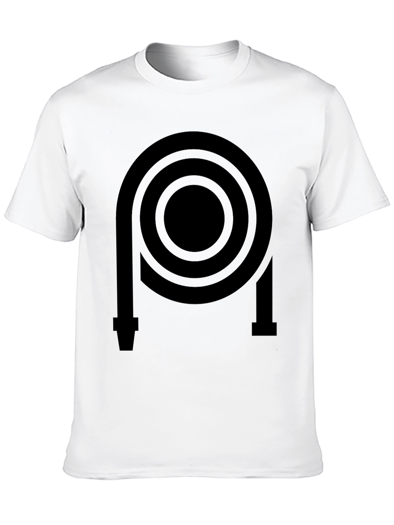 Abstract Graphic Tee - Minimalist Design