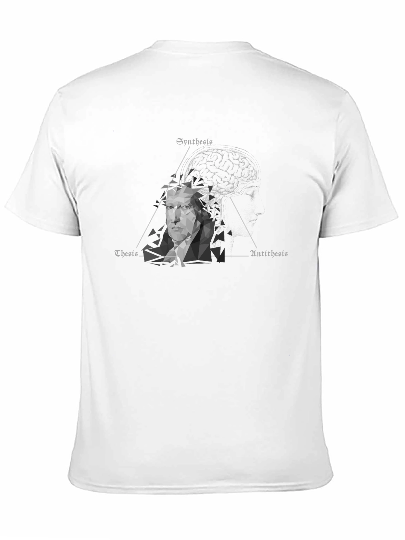 Hegelian Dialectic T-Shirt: Thesis Antithesis Synthesis