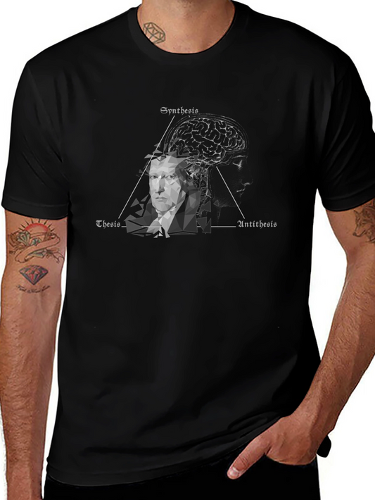 Hegelian Dialectic T-Shirt: Thesis Antithesis Synthesis