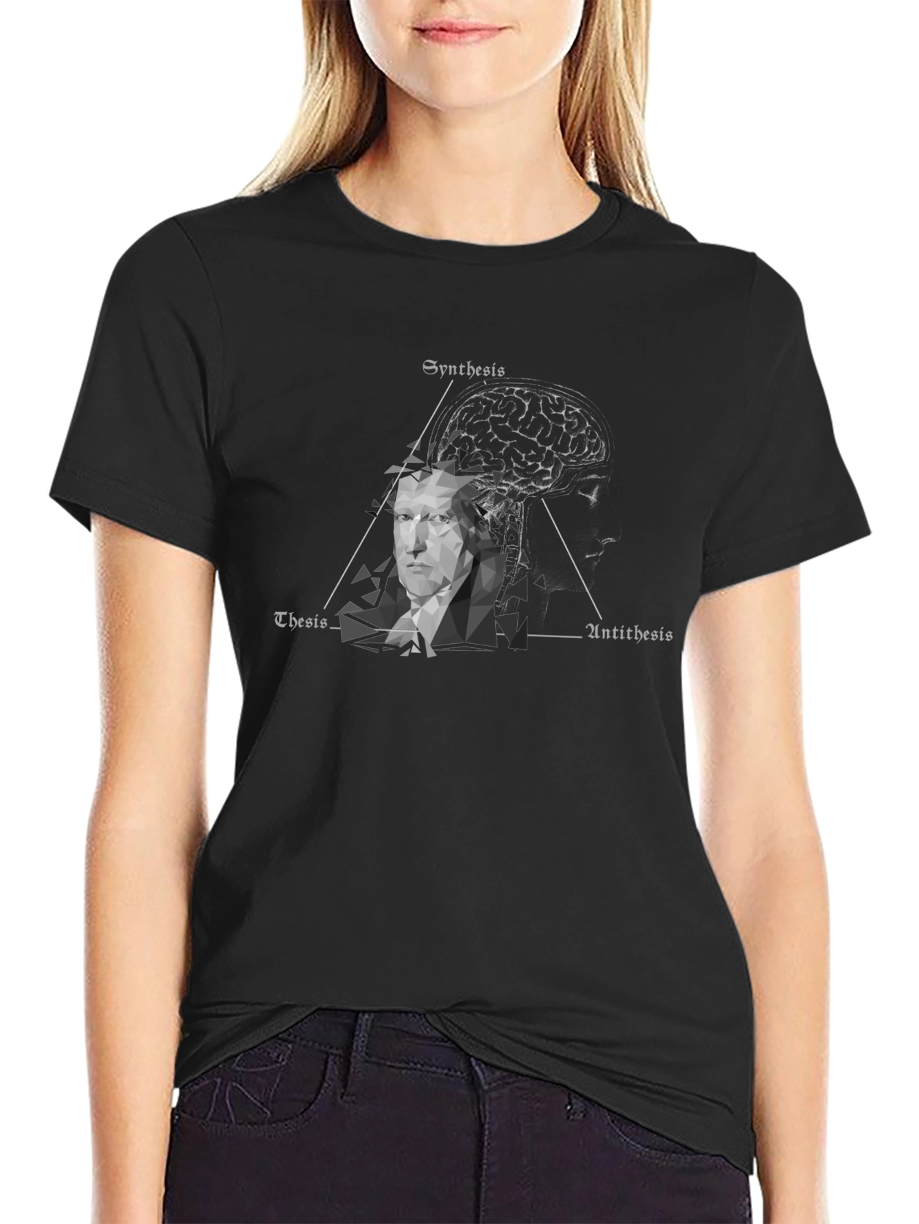 Hegelian Dialectic T-Shirt: Thesis Antithesis Synthesis