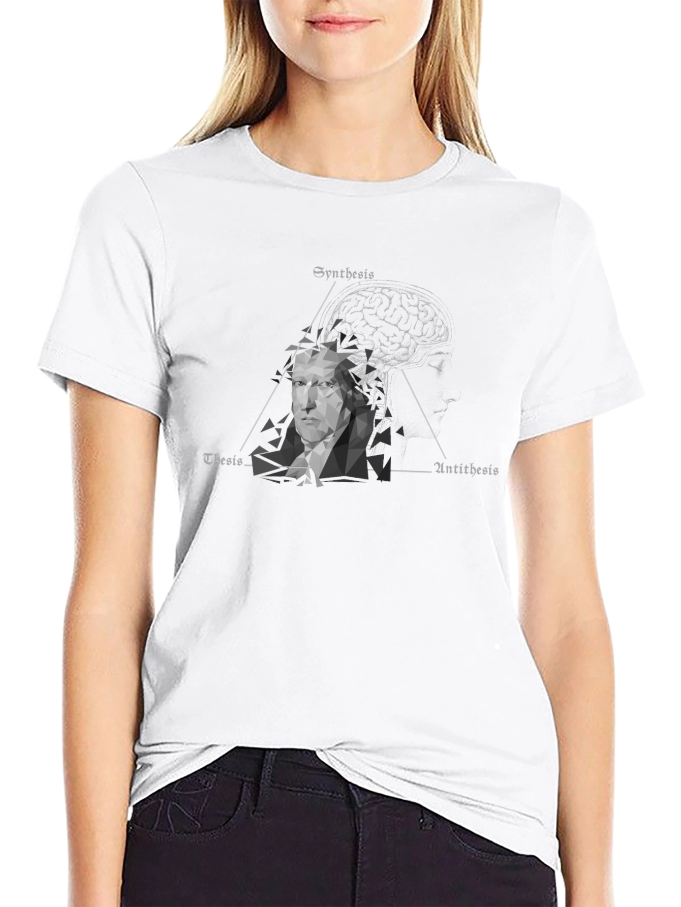 Hegelian Dialectic T-Shirt: Thesis Antithesis Synthesis