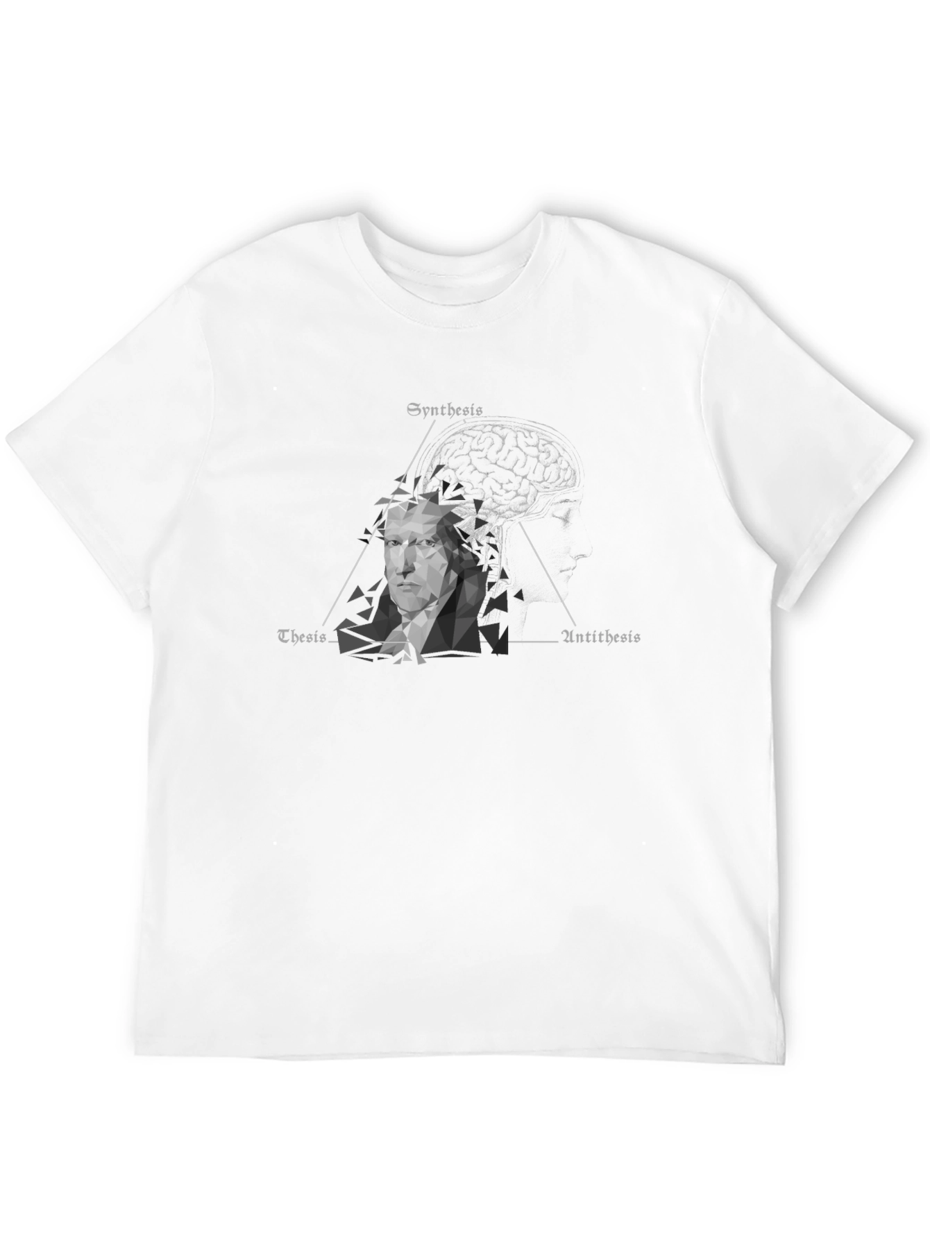 Hegelian Dialectic T-Shirt: Thesis Antithesis Synthesis