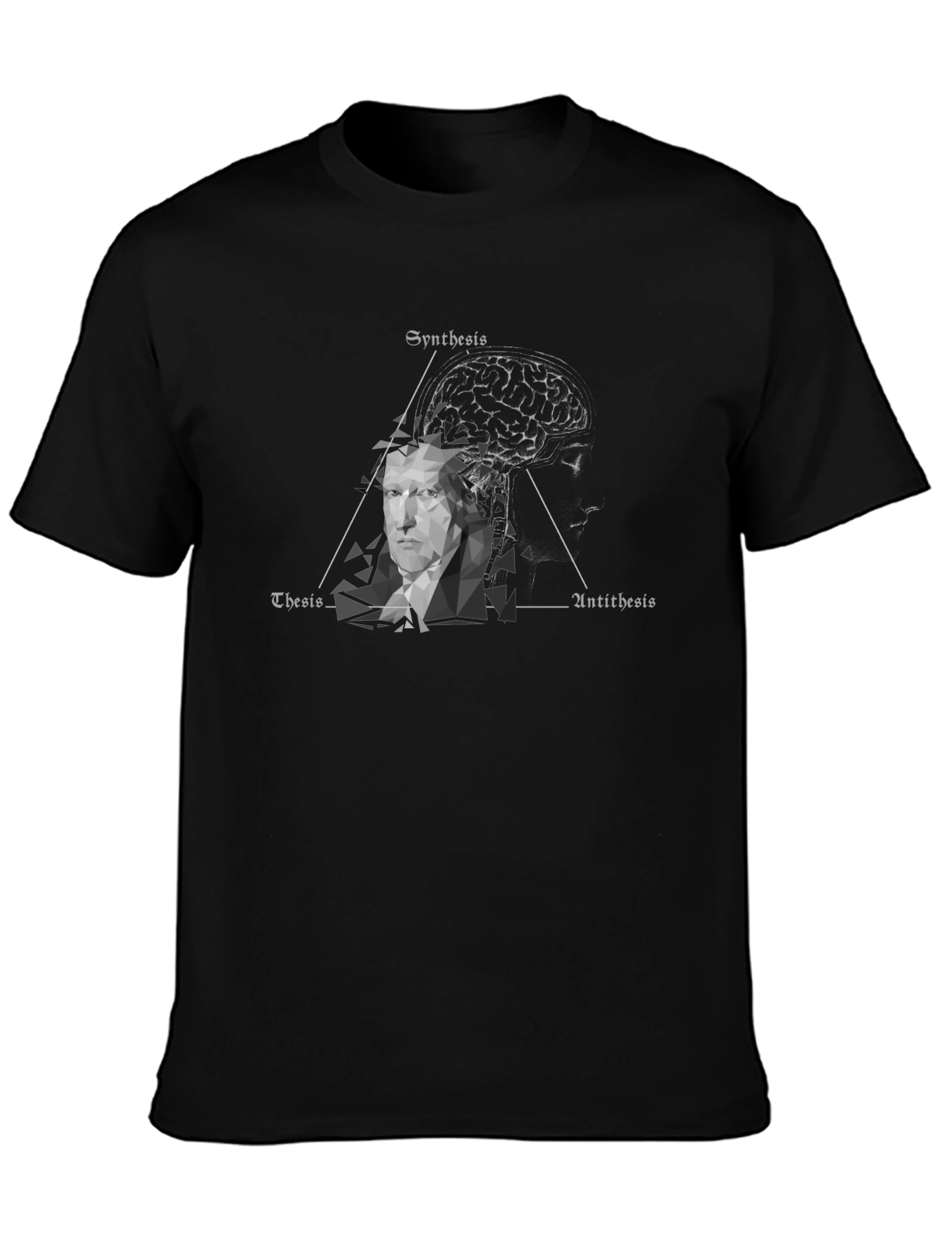 Hegelian Dialectic T-Shirt: Thesis Antithesis Synthesis