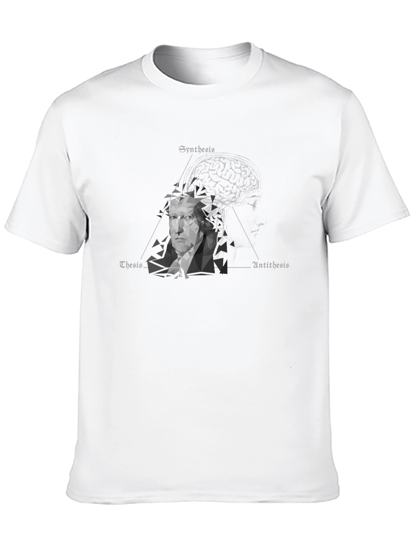 Hegelian Dialectic T-Shirt: Thesis Antithesis Synthesis