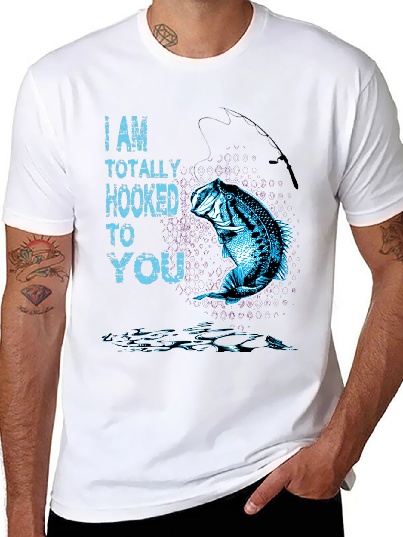 Hooked On You Fishing T-Shirt