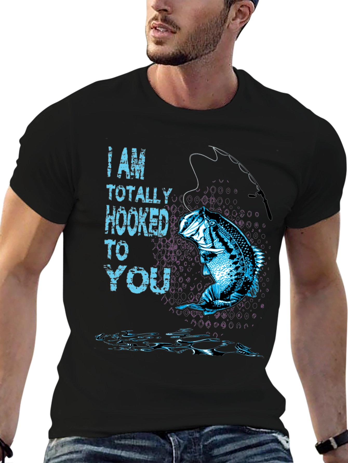 Hooked On You Fishing T-Shirt