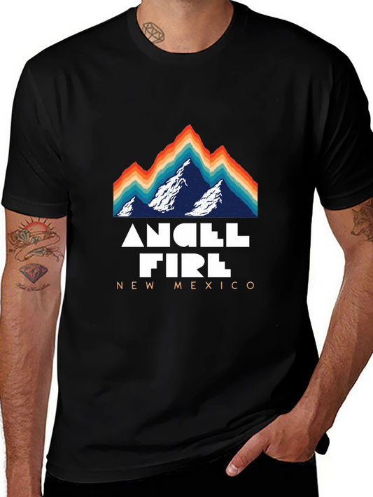 Angel Fire New Mexico Retro T-Shirt