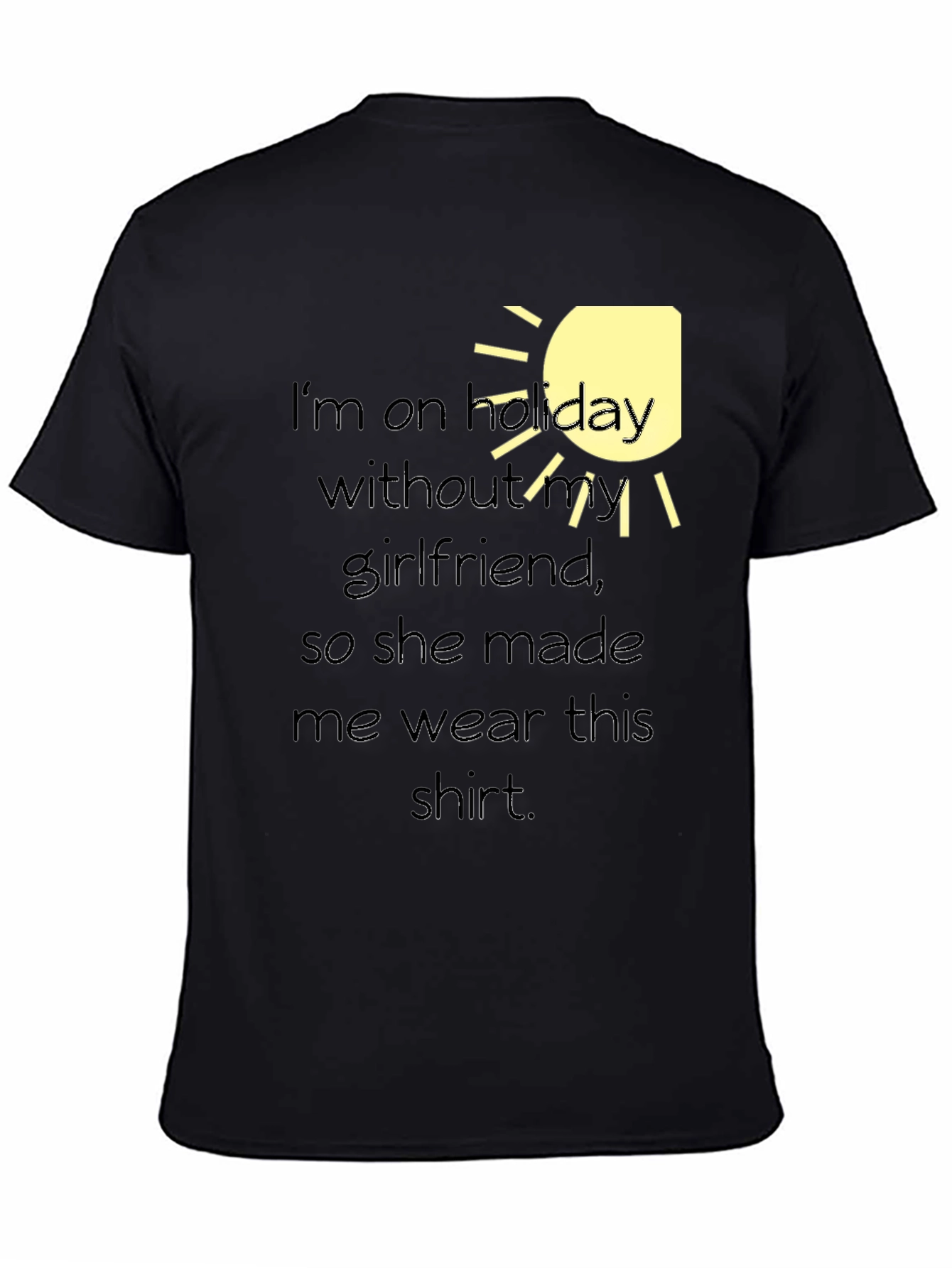 Humorous Holiday T-Shirt - Girlfriend Approved