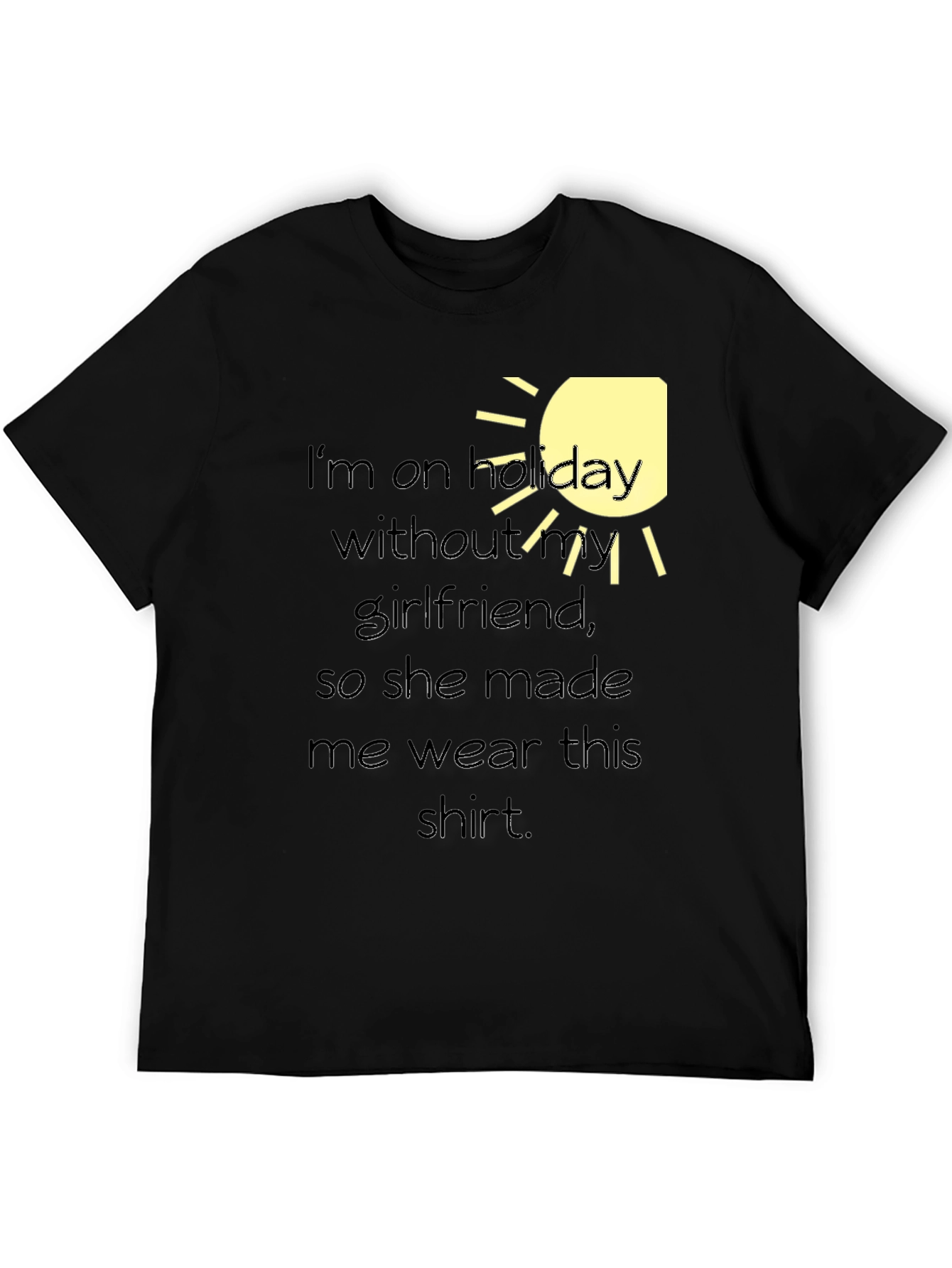 Humorous Holiday T-Shirt - Girlfriend Approved