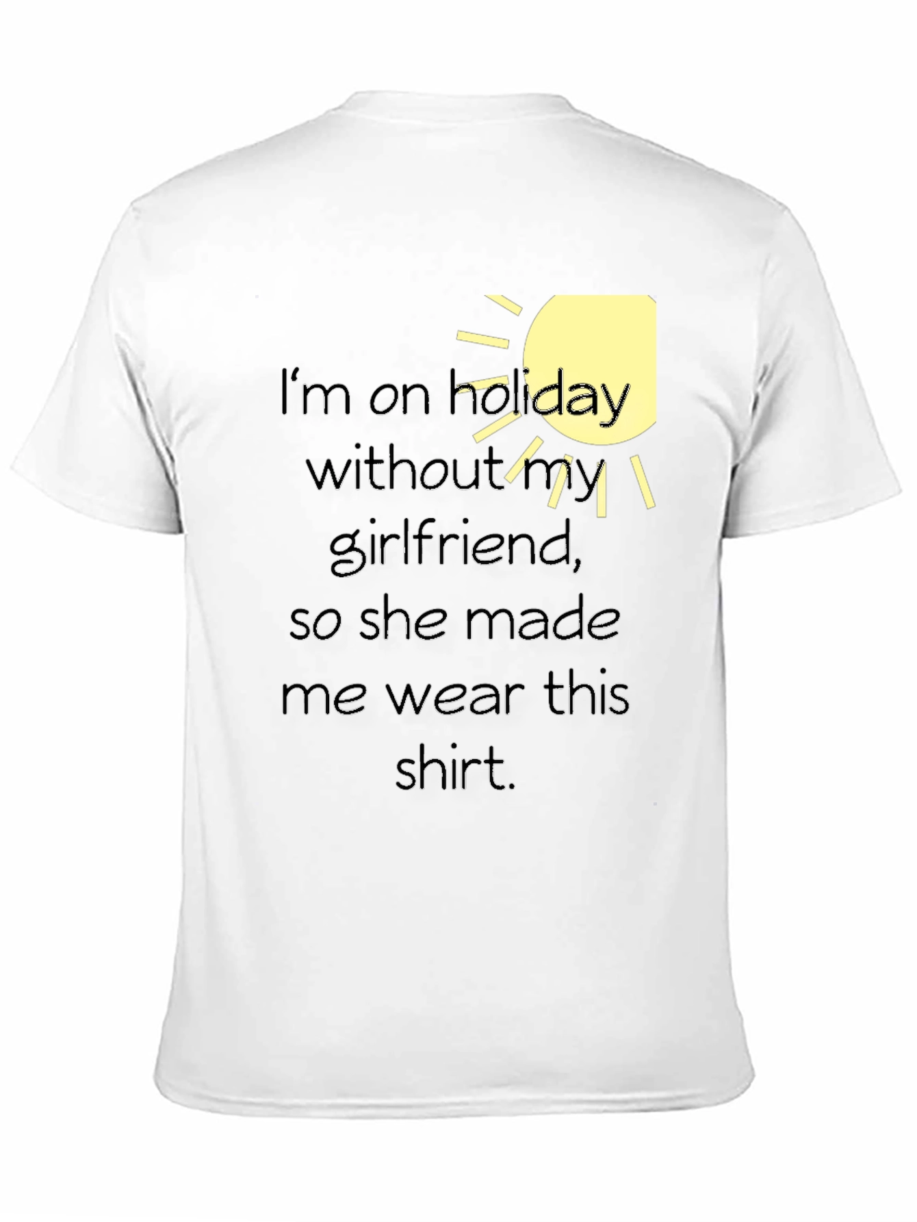 Humorous Holiday T-Shirt - Girlfriend Approved