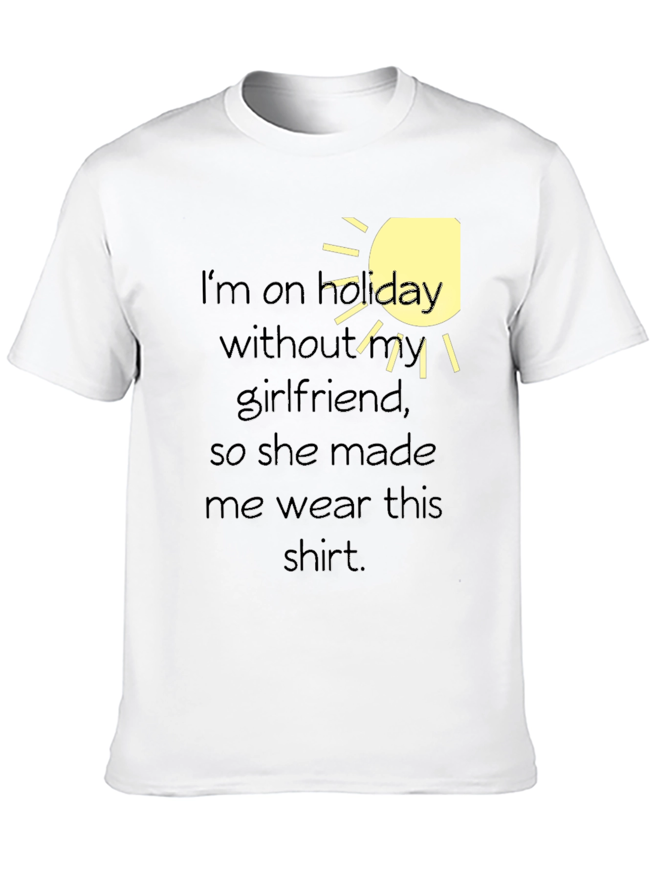 Humorous Holiday T-Shirt - Girlfriend Approved