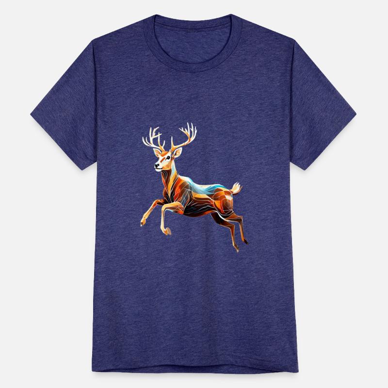 Abstract Deer in Motion