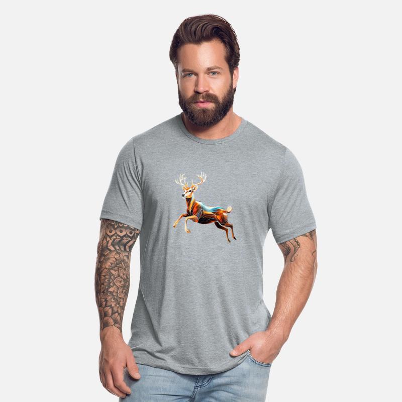 Abstract Deer in Motion