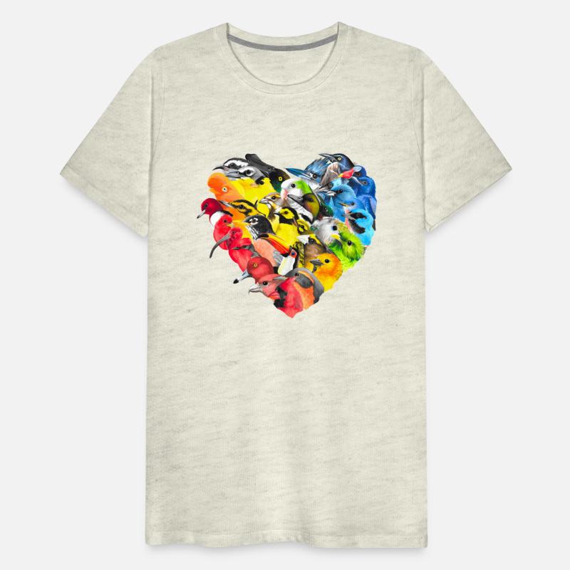 ACLU Fundraiser Rainbow Bird Heart