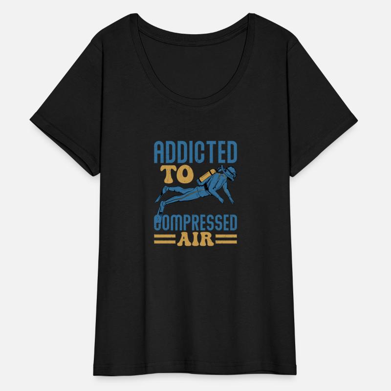 Addicted To Compressed Air Diver Scuba Diving