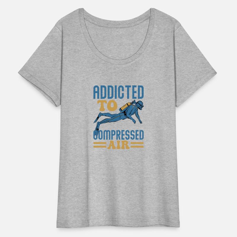 Addicted To Compressed Air Diver Scuba Diving