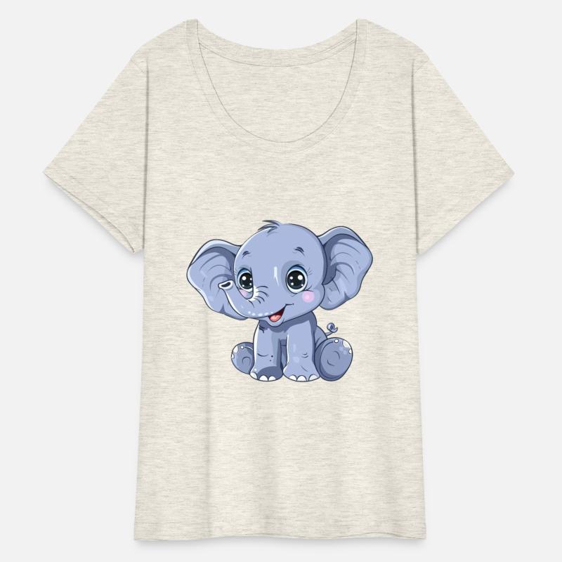 Adorable Baby Elephant With Big Eyes