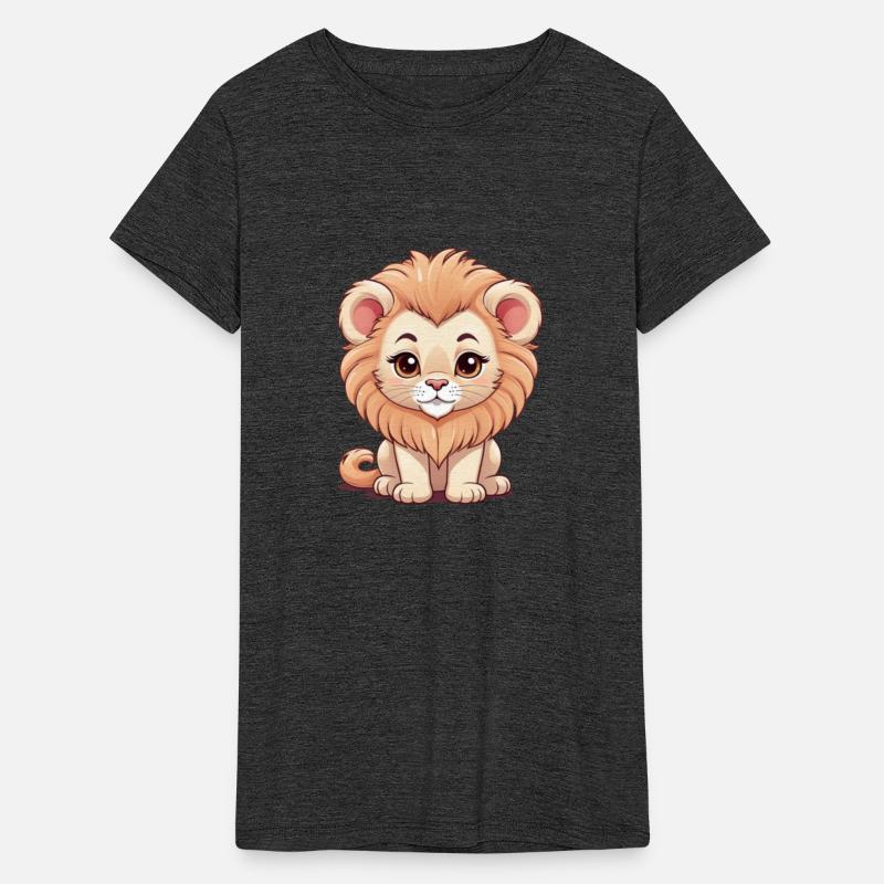 Adorable Chibi Lion Cute Anime Big-Eyed Lion