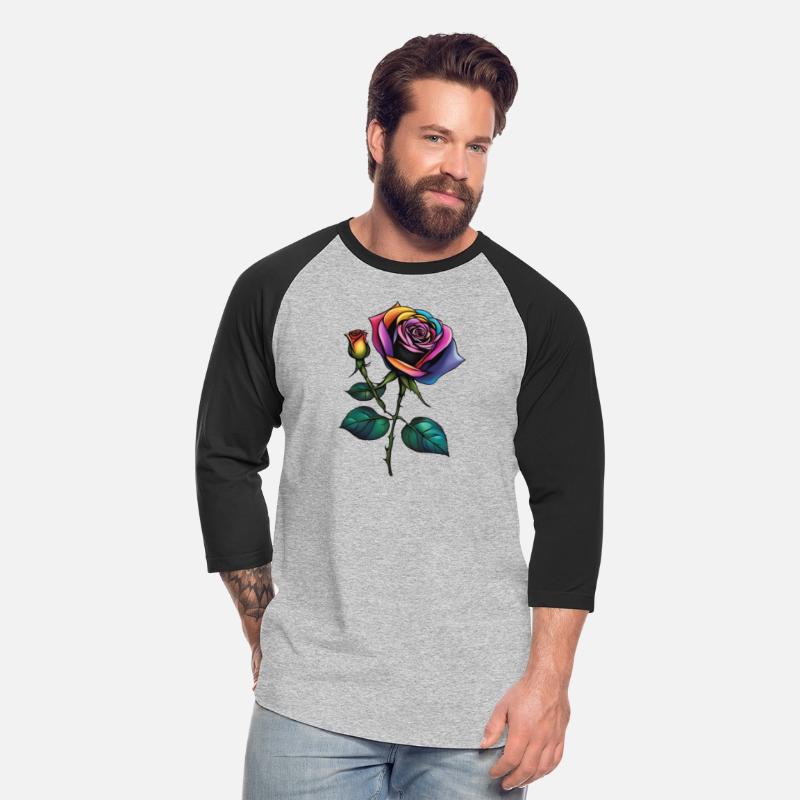Aesthetic Colorful Rose simple Classic