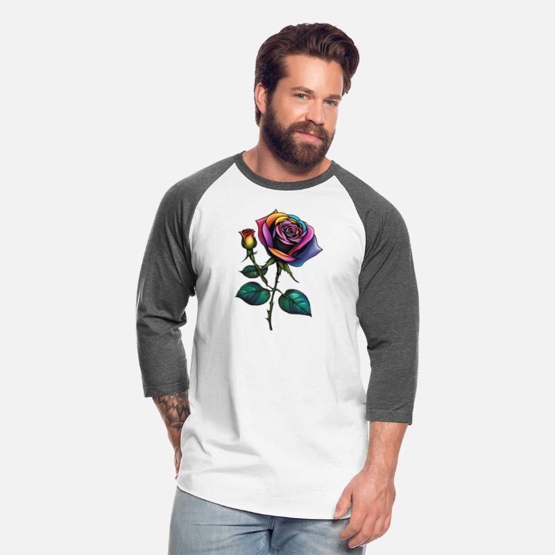 Aesthetic Colorful Rose simple Classic