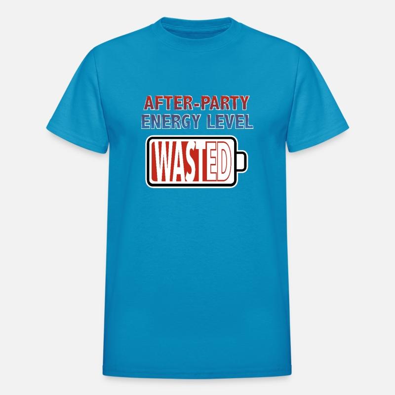 After-Party Energy Level - Wasted