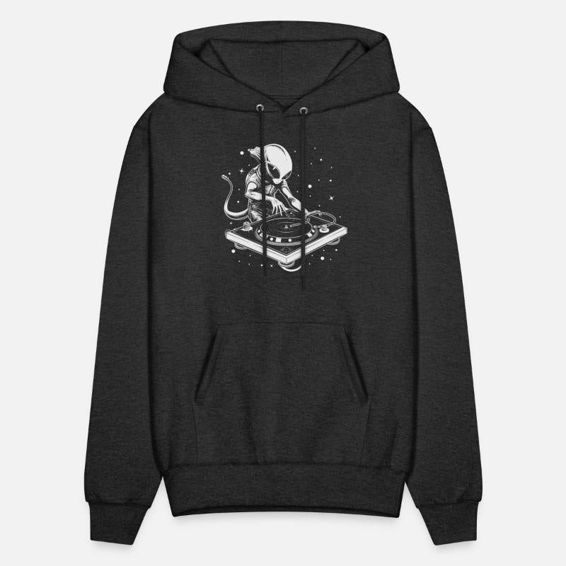 Alien Playing Turn Table Party