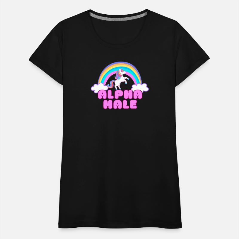 Alpha Male - Funny Unicorn Print