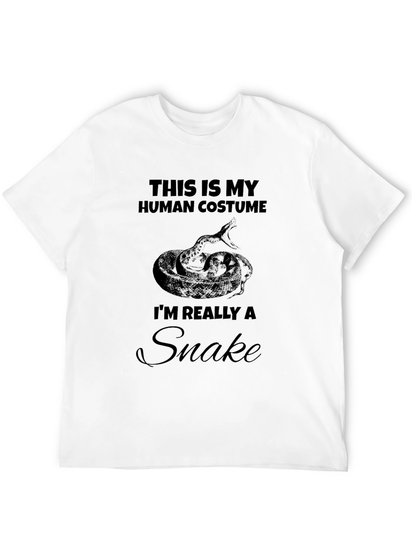 Human Costume Snake T-Shirt
