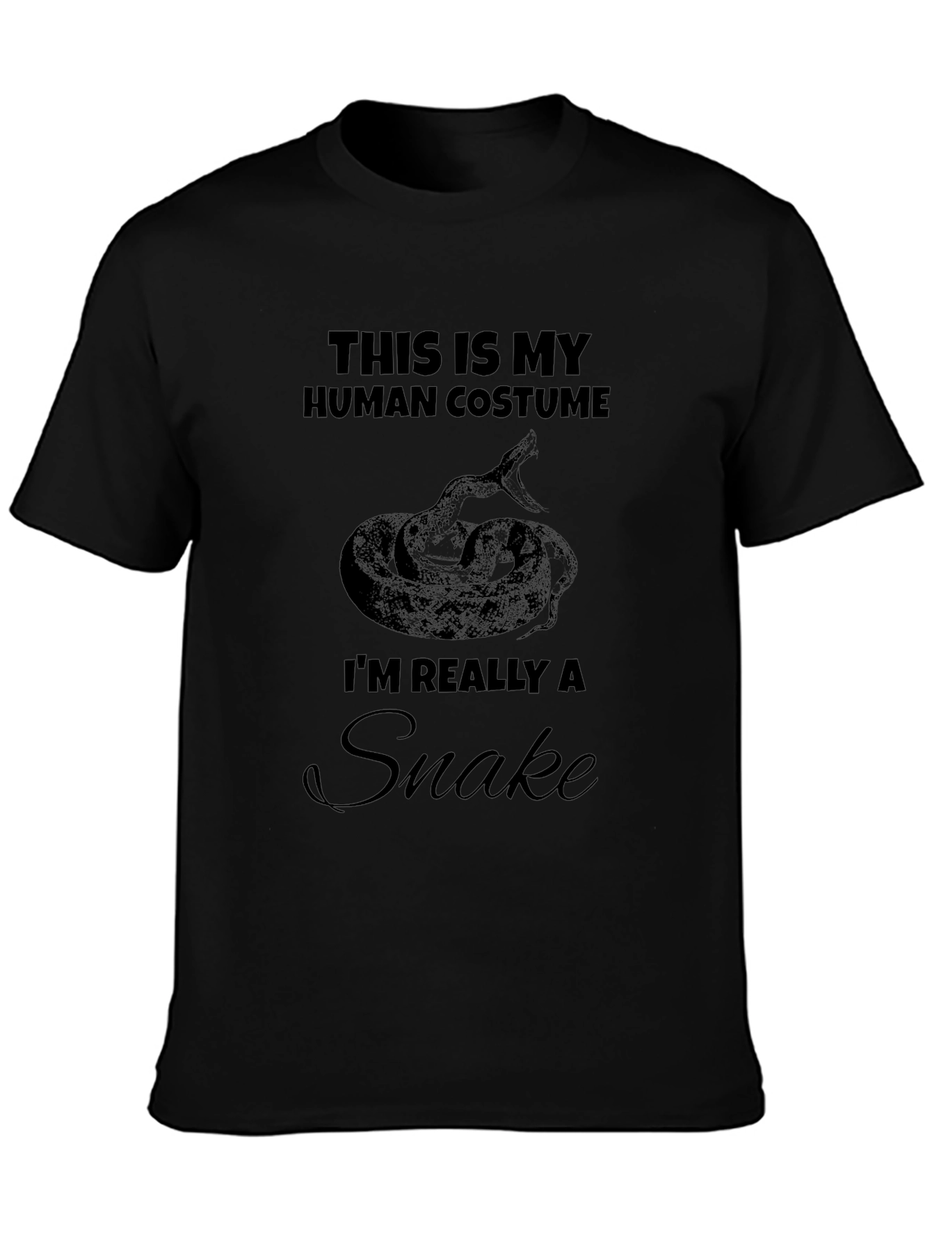 Human Costume Snake T-Shirt